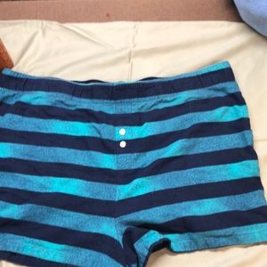 Blue shorts